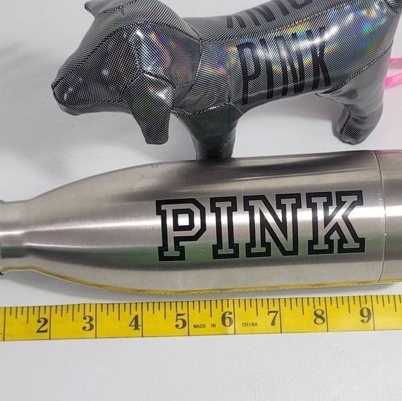 VICTORIA'S SECRET PINK STAINLESS STEEL TRAVEL WATE - Picture 3 of 6